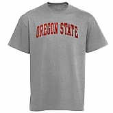 Oregon State Beavers Arch WEM T-Shirt - Gray,baseball caps,new era cap wholesale,wholesale hats